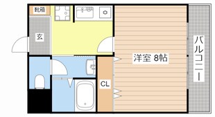 ポレールさかえの物件間取画像